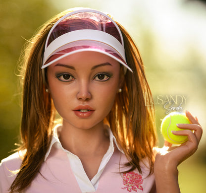 Lusandy sporty silicone doll Sandra 162