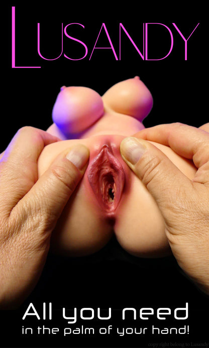 Lusandy Pocket Pussy for Men Silicone Mini Torso LSD-M01